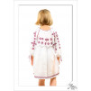 Rochie Traditionala fetite Floare De Liliac